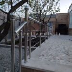 نرده حفاظ استیل باغچه