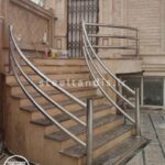 نرده استیل 3 خط