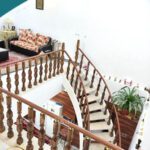 نرده چوبی در قلهک