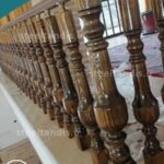 نرده چوبی در احتشامیه