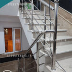 نرده پنج خط استیل