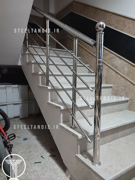 نرده پنج خط استیل