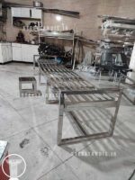 نیمکت استخری استیل