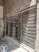 حفاظ استیل بانکی با لوله 25