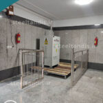 حفاظ استیل نرده عمودی 304
