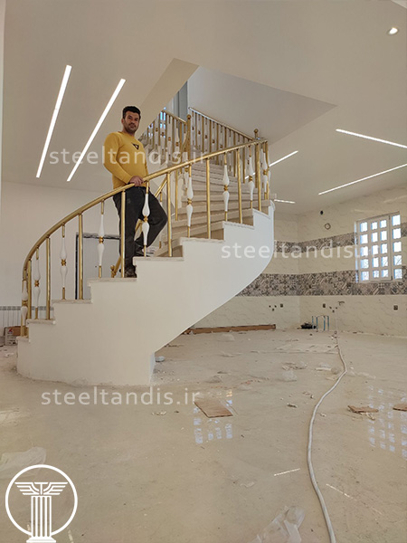 نرده استیل در سعادت آباد